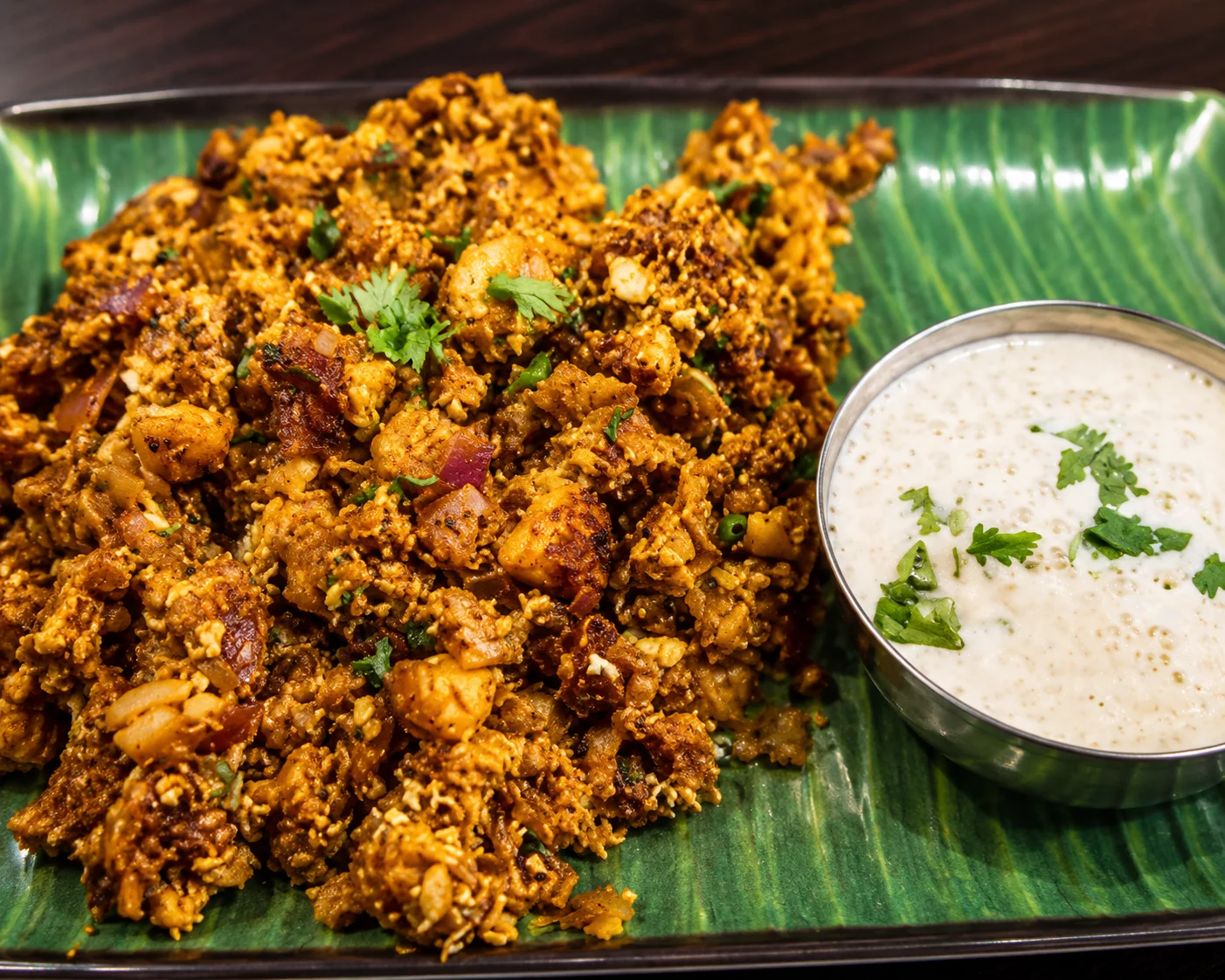 Masala Ghee Podi Idli — South Indian specialty at Krishna's Dosa Grill Surrey, BC