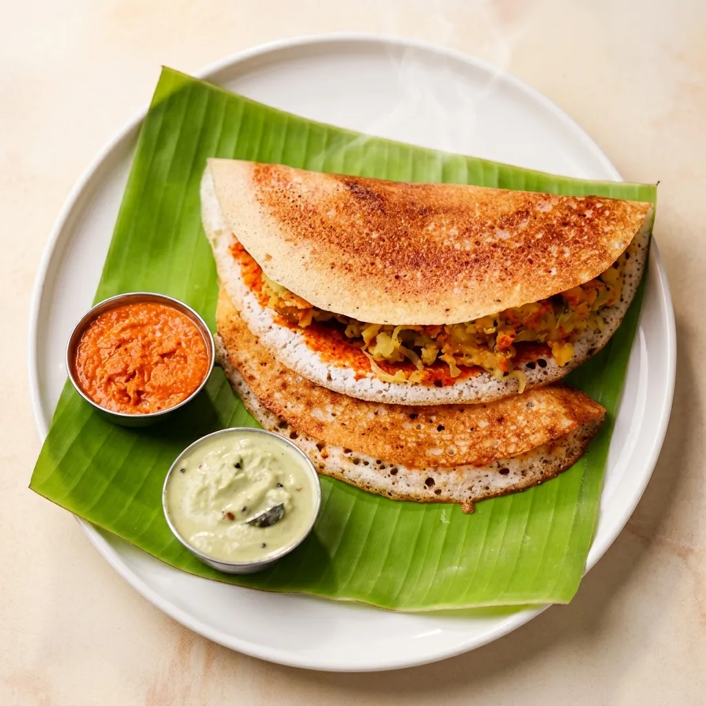 Mysore Masala Dosa at Krishna's Dosa Grill Surrey, BC